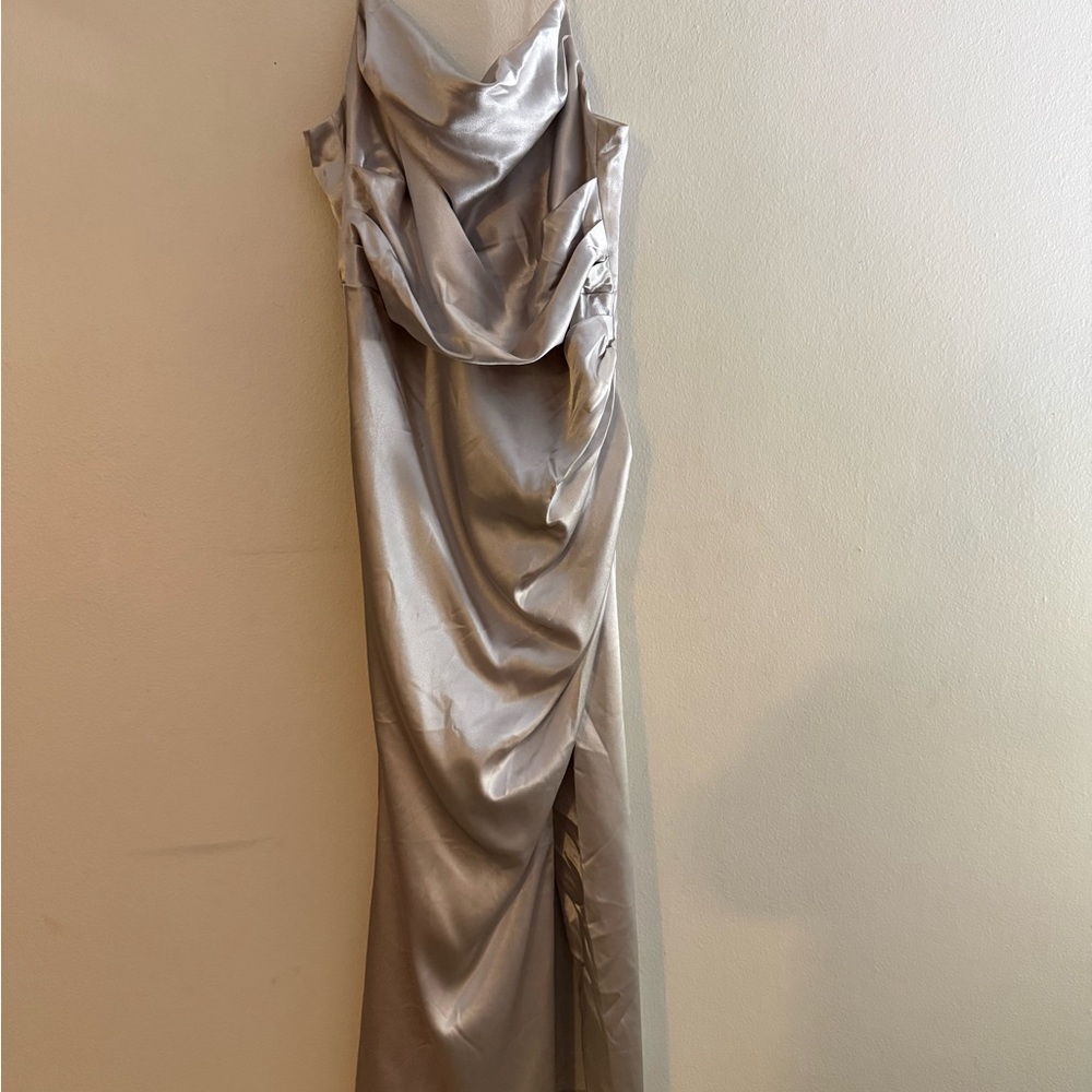 Birdy Grey Lydia Satin Bridesmaid Dress